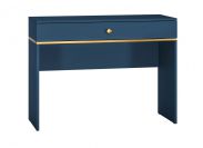 Dressing table Kumpula 09, Colour: Dark Blue - Measurements: 79 x 100 x 40 cm (H x W x D), with one drawer.