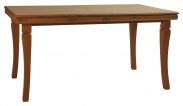 Extendable dining table Sentis 22, Colour: Dark Brown - 160 - 203 x 90 cm (W x D)