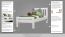 Single bed "Easy Premium Line" K8, solid beech wood, white - 90 x 200 cm