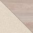 Dresser Cavalla 03, Colour: Oak / Cream - Measurements: 103 x 138 x 40 cm (h x w x d)