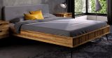 Single bed / Guest bed Rolleston 02 solid oiled Wild Oak - Lying area: 140 x 200 cm (w x l)