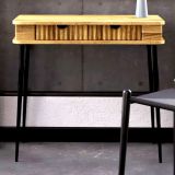 Dressing table Rolleston 22 solid oiled Wild Oak - Measurements: 84 x 90 x 46 cm (H x W x D)