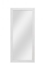 Mirror Camprodon 04, Colour: Oak white - 113 x 50 x 2 cm (H x W x D)