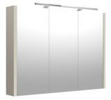 Bathroom - Mirror Cabinet Noida 06, Colour: Beige - 65 x 88 x 12 cm (H x W x D)