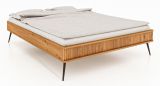 Single bed / Guest bed Rolleston 03 solid beech oiled - Lying area: 140 x 200 cm (w x l)