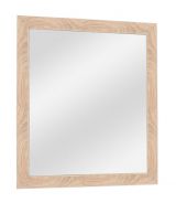 Mirror Ainsa 17, Colour: Oak Brown - 70 x 65 x 2 cm (h x w x d)