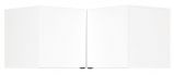 Attachment for corner wardrobe Marincho, Colour: White - Measurements: 54 x 105 x 106 cm (H x W x D)