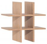Insert for Marincho series shelves, Colour: Oak - Measurements: 48 x 48 x 29 cm (H x W x D)