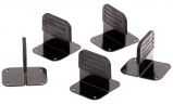 Handles T-shaped for furniture of series Marincho, 5 pieces, Colour: Black