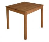 Small dining table Wooden Nature 205 solid beech Natural oiled - Measurements: 70 x 70 cm (W x D)