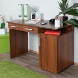 Desk Rosario 38, Colour: Wallnut - 76 x 119 x 60 cm (H x W x D)