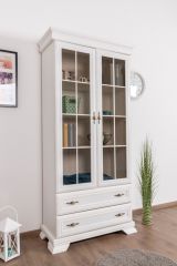 Display cabinet Sentis 14, Colour: Pine White - 193 x 88 x 40 cm (H x W x D)
