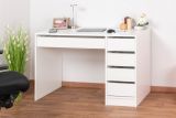 Desk Beja 01, Colour: White - 75 x 120 x 55 cm (H x W x D)