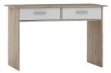 Kavieng 12 desk, colour: oak / white - Measurements: 78 x 120 x 40 cm (H x W x D)