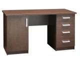 Desk Rosario 40, Colour: Wenge - 76 x 138 x 60 cm (H x W x D)