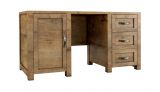 Desk Sardona 02, Colour: Oak Brown - 80 x 167 x 62 cm (h x w x d)