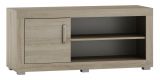 TV base cabinet Lorengau 15, colour: Sonoma oak - Measurements: 53 x 120 x 42 cm (H x W x D)