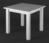 Dining table, solid white pine, Lagopus 21 - Measurements: 80 x 60 cm (W x D)