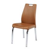 Chair Maridi 107, Colour: Brown - Measurements: 97 x 58 x 45 cm (H x W x D)