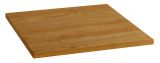 Wooden shelf for closet Teresina 02/03, Colour: Natural, Oak part solid wood - 2 x 47 x 50 (H x W x D)