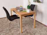 Dining table Wooden Nature 118 solid beech oiled - 110 x 75 cm (W x D)