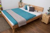 Futon bed / Solid wood bed Wooden Nature 01, heartwood beech, oiled  - 200 x 200 cm