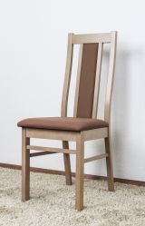 Chair Sentis 23, Colour: Brown / Dark Brown upholstery - 100 x 42 x 41 cm (h x w x d)