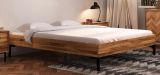 Double bed Kumeu 03 solid beech oiled - Lying area: 160 x 200 cm (w x l)