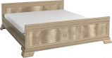 Double bed Sentis 26, Colour: Oak Brown - 160 x 200 cm (w x l)