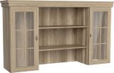 Display case top for Sentis chest of drawers, Colour: Brown Oak - 97 x 168 x 40 cm (H x W x D)