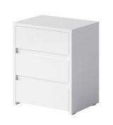 Chest of drawers Iraklio, Colour: White - Measurements: 61 x 52 x 39 cm (H x W x D)