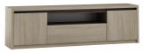 Popondetta 11 TV base cabinet, colour: Sonoma oak - Measurements: 52 x 180 x 38 cm (H x W x D)