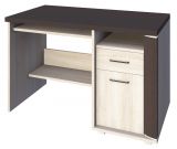 Aitape 49 desk, colour: dark Sonoma oak / light Sonoma oak - Measurements: 76 x 120 x 60 cm (H x W x D)
