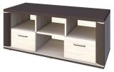 TV base cabinet Aitape 07, colour: dark Sonoma oak / light Sonoma oak - Measurements: 53 x 135 x 49 cm (H x W x D)