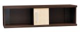 Wall cabinet Trelew 01, Colour: Wenge / Maple - 31 x 100 x 26 cm (h x w x d)