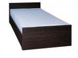Double bed Corrientes 15 incl. slatted frame, Colour: Wenge - 180 x 200 cm (w x l)