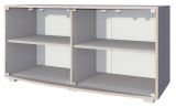 Rabaul 11 TV base cabinet, colour: Sonoma oak - Measurements: 47 x 155 x 43 cm (H x W x D)