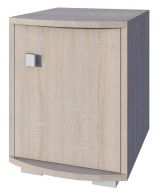 Bedside cabinet Rabaul 21, colour: Sonoma oak - Measurements: 50 x 42 x 40 cm (H x W x D)