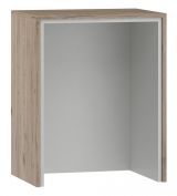 Extension for desk Cianjur, Colour: Oak / White - Measurements: 77 x 60 x 45 cm (H x W x D).