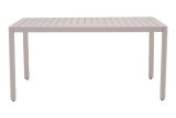 Garden dining table Baltimore extendable made of aluminum - Color: grey aluminum, Length: 1500 mm, Width: 850 mm, Height: 720 mm