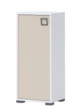 Chest of drawers 21, Colour: White / Cream - Measurements: 102 x 44 x 37 cm (H x W x D)