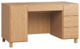 Desk Averias 02, Colour: Oak - Measurements: 78 x 140 x 67 cm (H x W x D)
