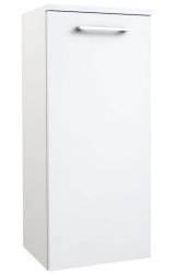 Bathroom - Side Cabinet Rajkot 90, Colour: Glossy White - 80 x 35 x 28 cm (H x W x D)