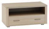 TV base cabinet Kainanto 03, colour: oak / grey - Measurements: 47 x 100 x 51 cm (H x W x D)