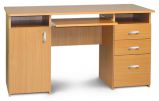 Desk Banjaran 05, Colour: Alder - Measurements: 75 x 132 x 60 cm (H x W x D)