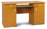 Desk Banjaran 06, Colour: Alder - Measurements: 75 x 132 x 60 cm (H x W x D)