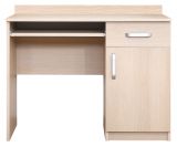 Desk Kisaran 02, Colour: Sonoma Oak - Measurements: 76 x 100 x 50 cm (H x W x D)