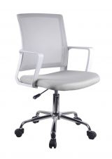 Office Chair Maridi 258, Colour: Grey - Measurements: 88 - 98 x 54 x 57 cm (H x W x D)