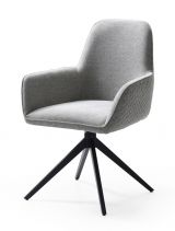 Swivel Chair Maridi 262, Colour: Grey - Measurements: 90 x 62 x 64 cm (H x W x D)