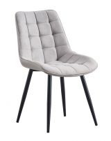 Chair Maridi 282, Colour: Light Grey - Measurements: 88 x 53 x 55 cm (H x W x D)